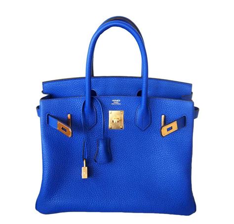 hermes electric blue bag|tiffany blue Hermes bag.